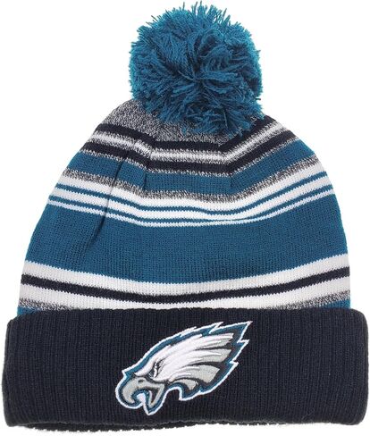 Outerstuff NFL Teams Youth Boys 8-20 Winter Cuff Hat مع POM ، حجم واحد in Kuwait