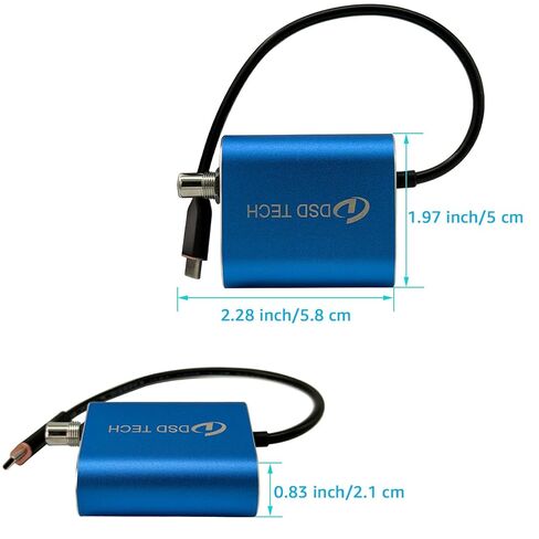 DSD TECH SH-AU03A محول صوت USB إلى SPDIF يدعم DSD64 و192K 32Bit PCM in Saudi Arabia