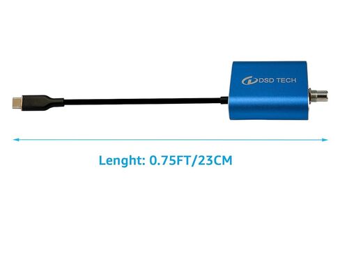 DSD TECH SH-AU03A محول صوت USB إلى SPDIF يدعم DSD64 و192K 32Bit PCM in Saudi Arabia