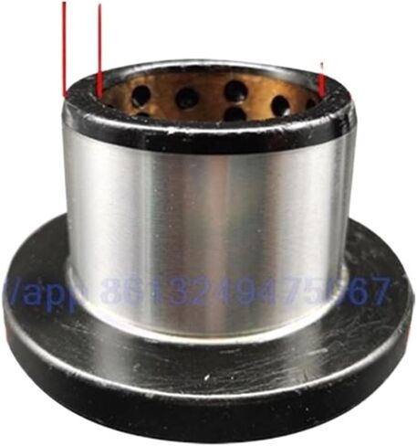 Excavator bucket sleeve bushing wear-resistant copper sleeve bearing horse head bucket ear pin stainless steel alloy sleeve(BRIGHT PINK) in Saudi Arabia