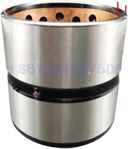 Excavator bucket sleeve bushing wear-resistant copper sleeve bearing horse head bucket ear pin stainless steel alloy sleeve(BRIGHT PINK) in Saudi Arabia