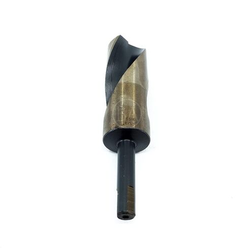 أدوات كاشطة قياسية بقطر 1-1/8 بوصة HSS فضية وأداة قطع مثقاب Deming باللونين الأسود والذهبي، ساق 1/2 بوصة، للمعادن الصلبة والفولاذ المقاوم للصدأ والحديد الزهر والخشب - (1-1/8 بوصة) in Saudi Arabia
