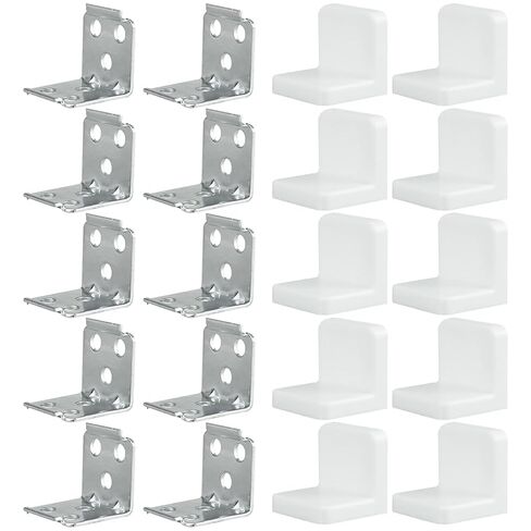 Furniture Anchor Kit 10 Sets Wall Anchors for Furniture with Screws Drilling to Install in Kuwait