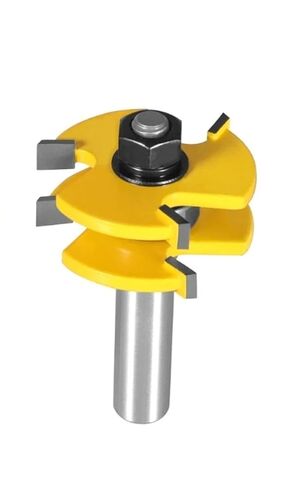 2 قطعة 47 مللي متر كوف 1-7/8 القاطع راوتر بت النجارة قاطعة المطحنة للخشب الوجه مطحنة (6x47.6x6.35) in Kuwait