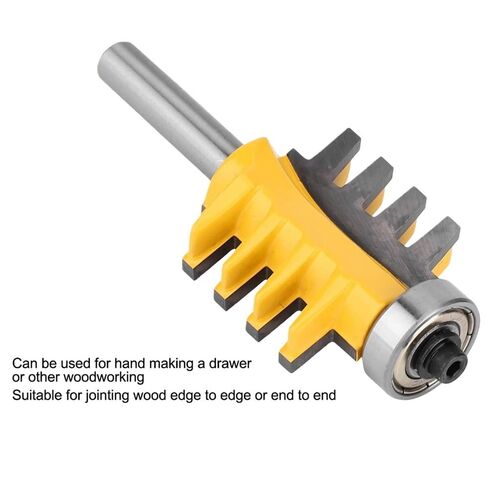 1 قطعة 8 مللي متر عرقوب إصبع مشترك راوتر بت ، النجارة كربيد طحن أداة القطع لآلة الحفر in Kuwait