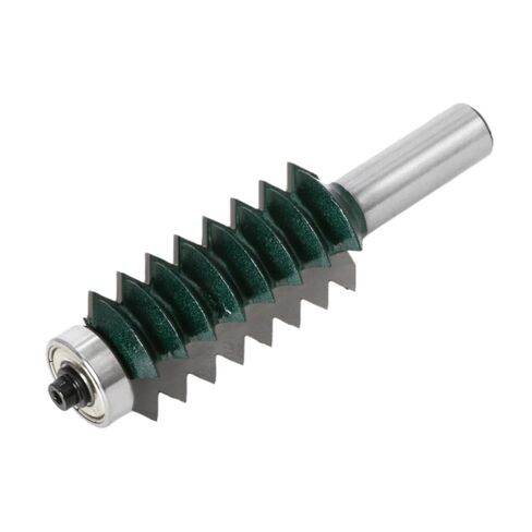 1 قطعة متعددة الأسنان موجة نمط راوتر بت ، 12 مللي متر عرقوب قاطعة المطحنة للحز الزخرفية ونجارة الخشب in Kuwait