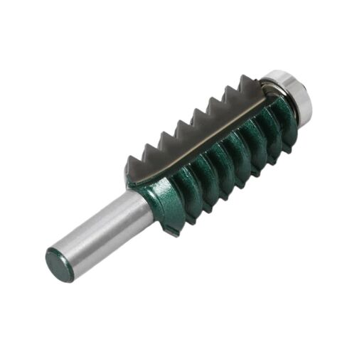 1 قطعة متعددة الأسنان موجة نمط راوتر بت ، 12 مللي متر عرقوب قاطعة المطحنة للحز الزخرفية ونجارة الخشب in Kuwait