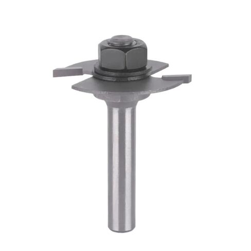 1piece Carbide T Type Slotting Cutter, 8mmx38mmx2mm Router Bit End Mill for Woodworking Processing Tool in Kuwait