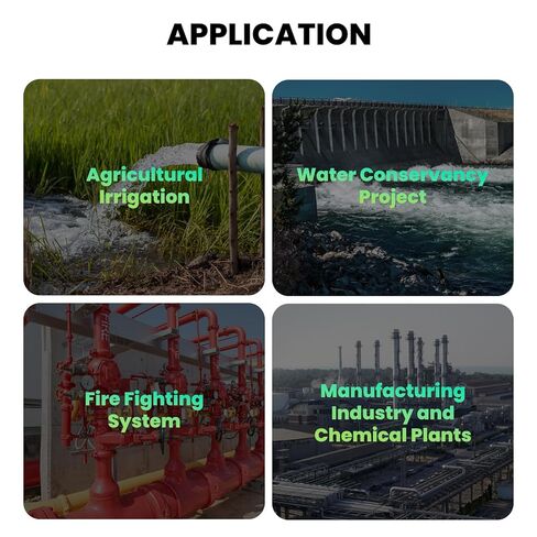 Watflow 2.5" WoltmannHelix Water Meter,Detachable Water Meter,Pulse Output, Epoxy-Coated Cast Iron,Resistant Seals（Cubic,Non-Potable Use） in Kuwait