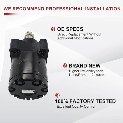 محرك عجلة هيدروليكي BMER3-350-WD-T31-R متوافق مع Bmer 375، متوافق مع المحرك الهيدروليكي من سلسلة Parker TG/TF BMER-3 in Kuwait