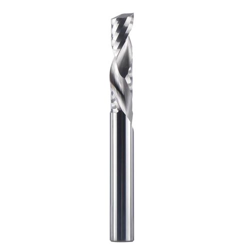 3.175mm 4mm 6mm Shank Milling Cutter Woodwork UP Down Cut 1 Flutes Spiral Carbide Milling Tool CNC Router Compression Wood End Mill Cutter Bits(SP1FC-D4.0-L17) in Saudi Arabia