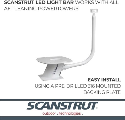 شريط إضاءة مركزي Scanstrut APT-LB-L1 مزود بإضاءة LED بيضاء شاملة in Saudi Arabia