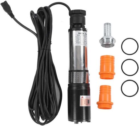 Deep Well Pump Wear Resistant Solar Booster Water Pump 220W 24V for Agricultural Irrigation in Kuwait