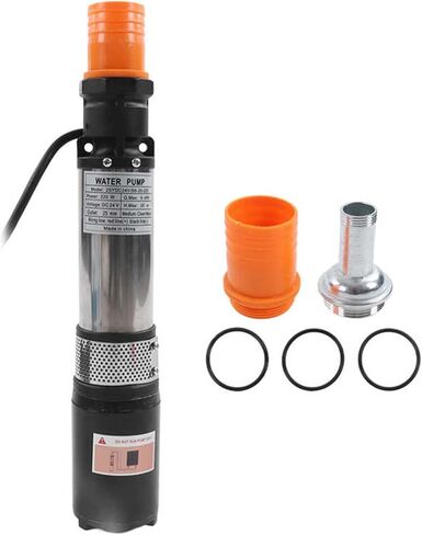 Deep Well Pump Wear Resistant Solar Booster Water Pump 220W 24V for Agricultural Irrigation in Kuwait