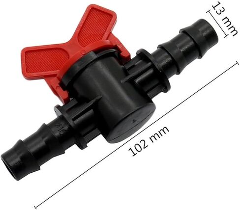 1/2 بوصة الأنابيب صمام خرطوم صمام التحكم أنظمة الري سقي التحكم التبديل خرطوم حديقة صمام التحكم تجهيزات أنابيب 1 قطعة in Kuwait