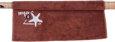 CRICAL Pool Cue Cleaning Towel – Wrap-Around Cue Shaft Cleaner for Removing Chalk, Oil & Dirt | Soft Cotton Billiard Cue Maintenance Cloth for Pool Cue Care in Saudi Arabia