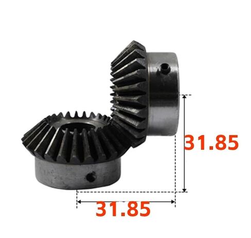 Steel Heavy Duty Motor Pinion Gear 2pcs 2M15Teeth Inner Hole 8/10/12/14/15 Mm Gear Steel 90 Degrees Meshing Angle Gears Screw M5(12mm) in Saudi Arabia
