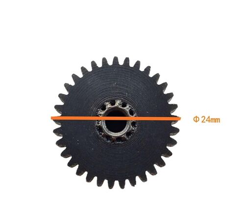 Steel Heavy Duty Motor Pinion Gear 2pcs Metal Gear 10T-33T 4mm Variable Reduction 0.75M+.7M Double in Saudi Arabia
