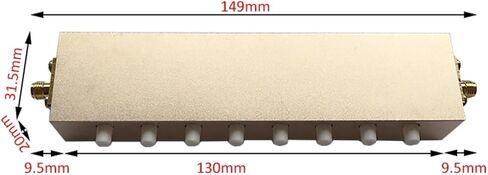 3GHz 50° Variable Attenuator 5W Stepped 0-90dB Adjustable Connector in Kuwait