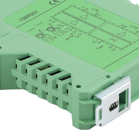 DC 24V Current Isolator Transmitter 1 in 2 Out Ultra Thin PLC Detect Conditioner 4-20mA in Saudi Arabia