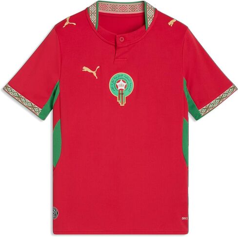 نسخة طبق الأصل من قميص Puma Junior Morocco FA الأساسي in Saudi Arabia