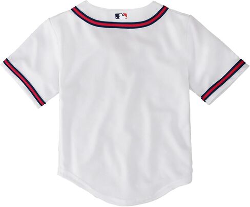 قميص فريق Outerstuff Atlanta Braves MLB للأطفال الرضع باللون الأبيض in Saudi Arabia