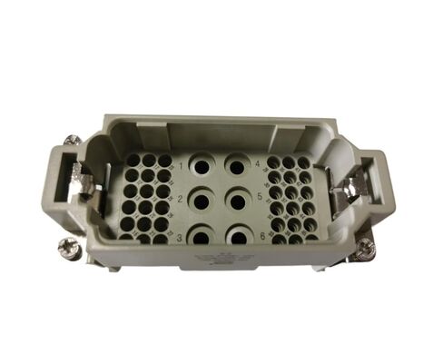 Rectangular Heavy Duty Connector HDC HK-006/36-M/F Core 10A Plug in Saudi Arabia