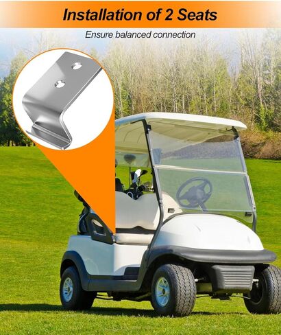 Golf Cart Seat Hinges Fit for Ezgo Pre-Medalist & Marathon Gas and Electric Models 1971-1995 Replace 18250-G1 18250-G1P, 2Pcs in Saudi Arabia