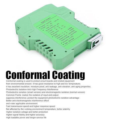 FLEXMAN DC Signal Isolator, 24V DC 0~5V Input 4 20mA Output 1In2 Out 35mm Guide Rail Current Isolator Transmitter for Provides Isolated Power Distribution in Saudi Arabia
