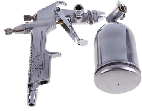 Sand Blaster Sandblasting Gun Spray Tool, Gravity Feed Hand Held Sand Blaster for Air Compressor, Adjustable Pneumatic Small Sandblaster (Color : 90Psi) in Saudi Arabia