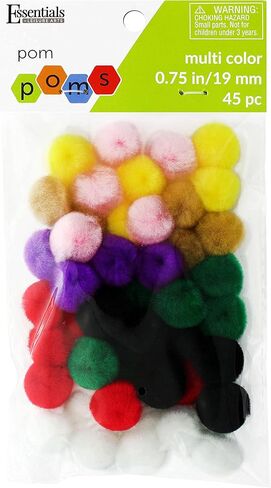 أساسيات من ليجر آرتس بوم بومس، أحمر، 3/4 بوصة، 45 قطعة في كل عبوة in Kuwait