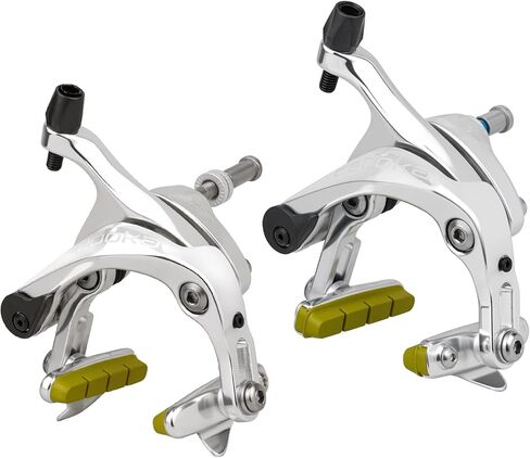 ZUKKA Bike Caliper Brake Aluminum Alloy Front and Rear C Shape Brakes Set Road Bike Rim Brakes Compatible with 700C Road Bike in Saudi Arabia