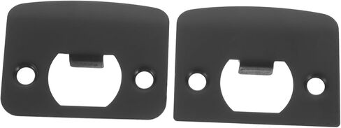 Veemoon 2 Sets Door Handle Repair Kit Stainless Steel Deadbolt Cover Plate Compatibility for Doors Enhances Aesthetic Appeal Security in Saudi Arabia