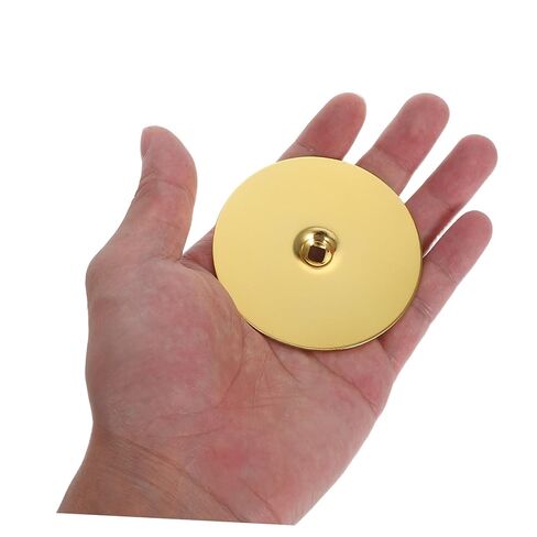 MAGICLULU 1 Set Door Hole Cover Plate Round Deadbolt Cover Heavy Duty Security Door Reinforcement Plate with Connecting Screws for Home Exterior Interior in Saudi Arabia