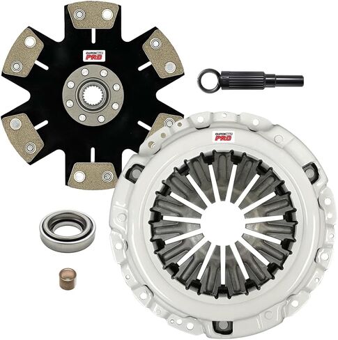 ClutchMaxPRO Performance Stage 4 Clutch Kit with Flywheel Compatible with 2003-2006 Infiniti G35 2007 G35 2 Door Coupe 03-06 Nissan 350Z VQ35D (CP06072HDDFW-ST4) in Saudi Arabia