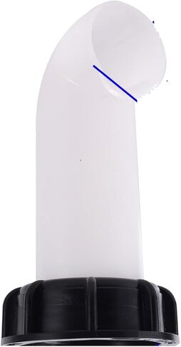 Water Tank Drainage Diversion Tube 45mm 43mm Drain Spout IBC Tank Valve Accessories Garden Irrigation Hose Barrel Tap Fittings(43mm spout) in Kuwait