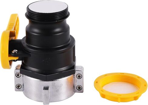 75mm IBC Water Tank Ball Valve DN50 Ton Barrel Valve Acid and Alkali Resistant Chemical Barrel Garden Irrigation Tank Adapter(75mm-coarse thread-01) in Saudi Arabia