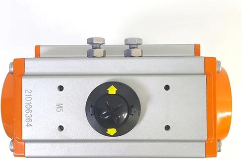 1PCS DN15 DN20 DN25 DN32 DN40 DN50 Three-Piece high Platform Pneumatic Ball Valve Stainless Steel Q611F-16P Double-Acting Cylinder(1/2") in Kuwait