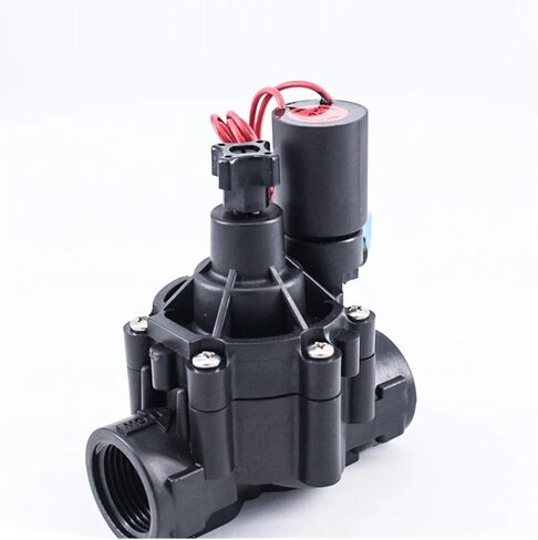 1PCS 1/2" 3/4" 1" Normally Closed Solenoid Valve with Flow Adjustment 220V 12V 24V(1-1/4",110VAC) in Kuwait