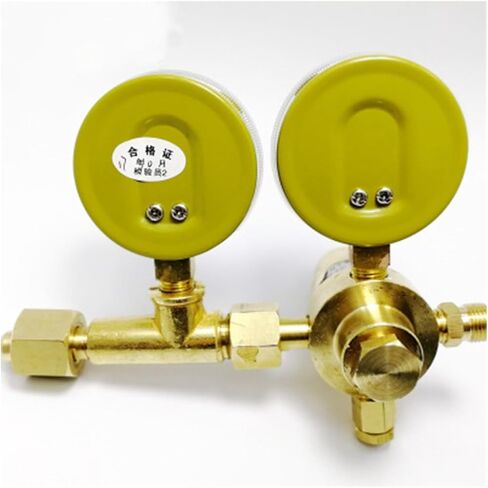 G 5/8" Brass High Pressure Nitrogen Regulator Valve YQD-370 Pressure Reducer 15Mpa Pressure Adjustment Range 0.4-4Mpa in Kuwait