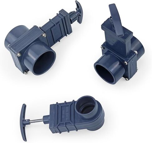 Knife Gate Valve DN32/DN40/DN50/DN65/DN80/DN100 Plastic Water Sewage Drain Valve(2-1/2") in Kuwait