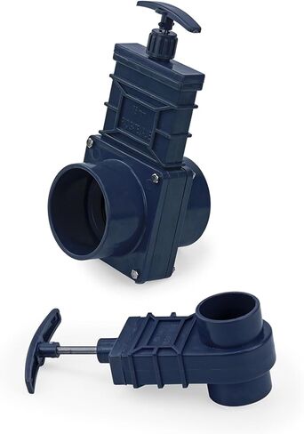 Knife Gate Valve DN32/DN40/DN50/DN65/DN80/DN100 Plastic Water Sewage Drain Valve(2-1/2") in Kuwait