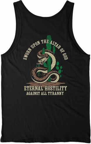 Patriotic Don't Tread on Me Flag Tank Tops in Saudi Arabia
