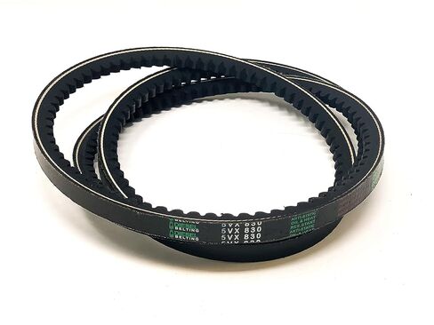 5VX830 Cogged V-Belt — 5VX Section, 5/8" x 83in OC — Raw Edge, Oil & Heat Resistant in Saudi Arabia