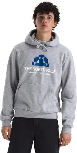 The North Face Men's Evolution Bts Hoodie | 2 Piece Hood With Adjustable Drawcord, Kangaroo Hand Pocket, Ribbed Cuffs & Hem in Saudi Arabia
