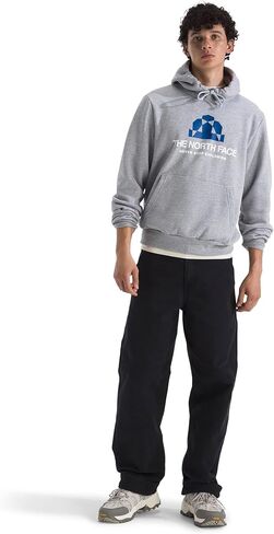 The North Face Men's Evolution Bts Hoodie | 2 Piece Hood With Adjustable Drawcord, Kangaroo Hand Pocket, Ribbed Cuffs & Hem in Saudi Arabia