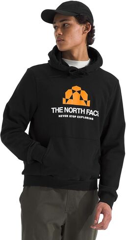 The North Face Men's Evolution Bts Hoodie | 2 Piece Hood With Adjustable Drawcord, Kangaroo Hand Pocket, Ribbed Cuffs & Hem in Saudi Arabia