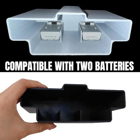 TEYOUYI Portable Box for DJI and Battery Compatible with DJI Neo with two spare batteries Black in Saudi Arabia