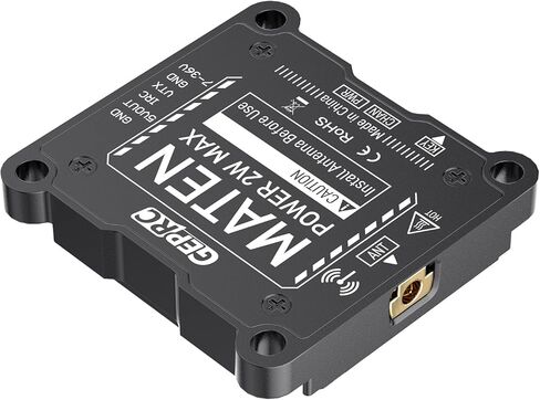 GEPRC MATEN 1.2G VTX for Drones – Adjustable Signal, Aluminum Cooling & Wide Voltage Support in Kuwait