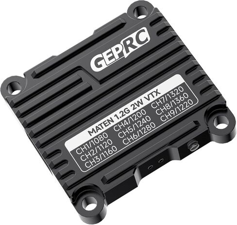 GEPRC MATEN 1.2G VTX for Drones – Adjustable Signal, Aluminum Cooling & Wide Voltage Support in Kuwait